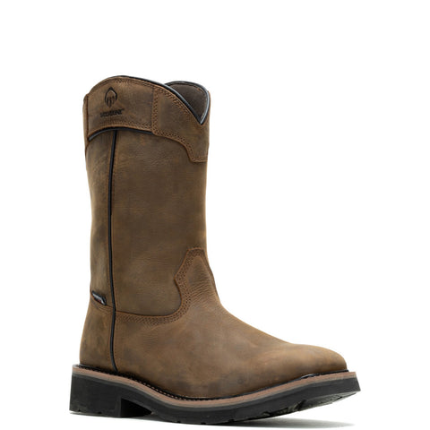 Wolverine Rancher Pulltab Waterproof W230053 Mens Brown Leather Work Boots