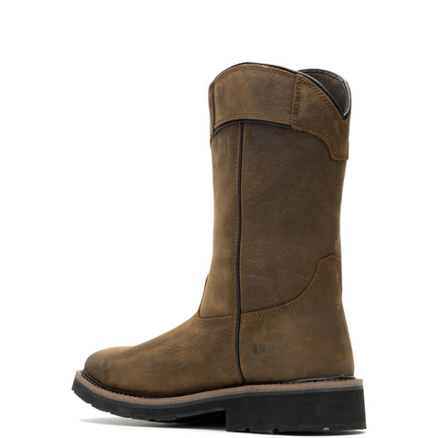 Wolverine Rancher Pull Tab Waterproof Mens Brown Wide Work & Safety Boots