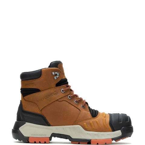 Wolverine DuraShocks Torque FLX WP CarbonMax Mens Brown Work & Safety Boots