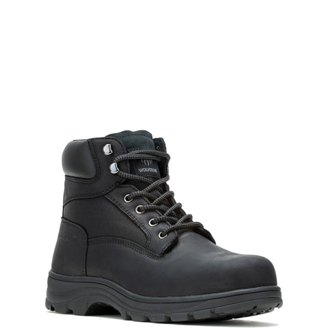 Wolverine Carlsbad Steel Toe 6" W231127 Mens Black Wide Work & Safety Boots