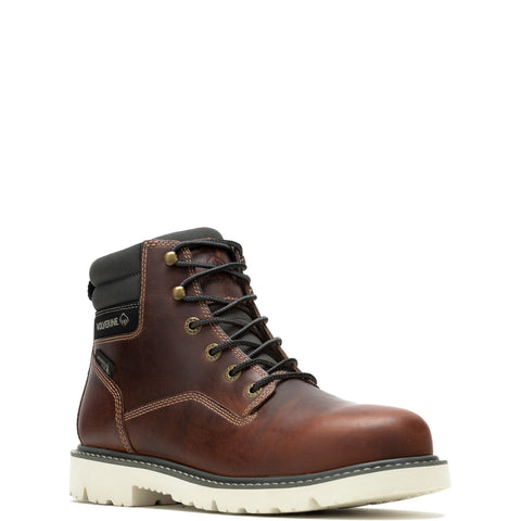 Wolverine Revival Waterproof 6" W240006 Mens Brown Work & Safety Boots