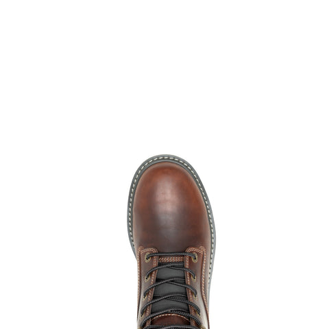 Wolverine Revival Waterproof W240006 Mens Brown Wide Leather Work Boots