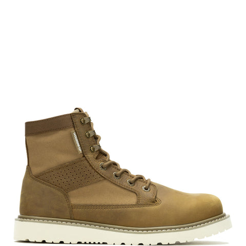 Wolverine Trade Wedge Unline Canvas W240014 Mens Brown Leather Work Boots
