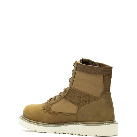 Wolverine Trade Wedge Unline Canvas W240014 Mens Brown Leather Work Boots