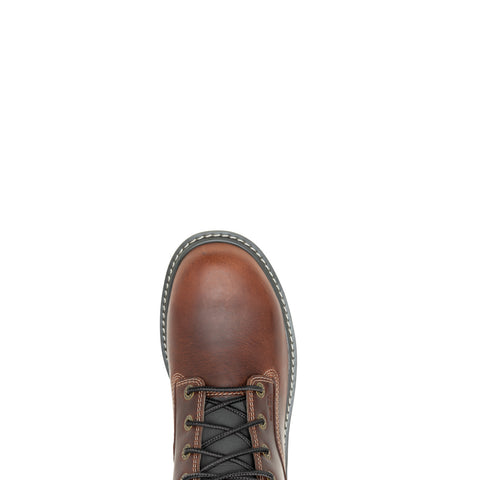 Wolverine Revival Waterproof Composite Toe Mens Brown Wide Work Boots