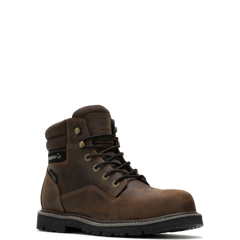 Wolverine Revival Waterproof Composite Toe W241017 Mens Brown Work Boots