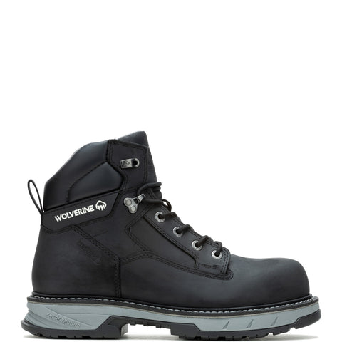 Wolverine Reforce EB WP CarbonMax 6" Mens Black Work & Safety Boots