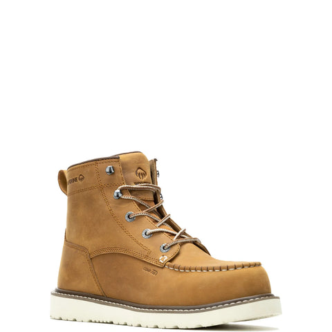 Wolverine Trade Wedge UL Moc Composite Toe 6" Mens Brown Work Boots