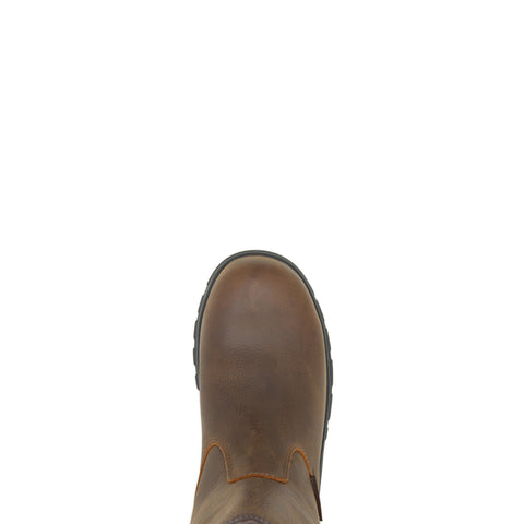 Wolverine Carlsbad Steel Toe WP 10" Mens Brown Wide Work & Safety Boots