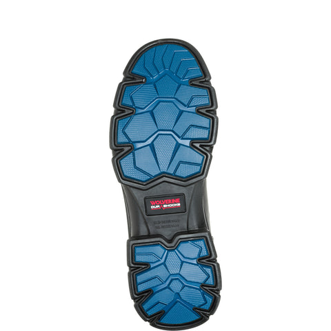 Wolverine Durashocks SR Icon WP 6" Mens Black Wide Work & Safety Boots