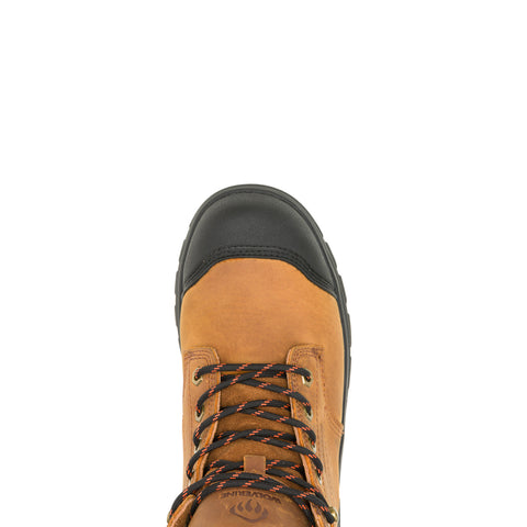 Wolverine Carlsbad Cap Toe WP Steel Toe 6" Mens Brown Work & Safety Boots