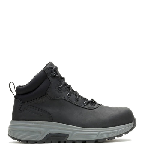 Wolverine Ride Wedge EB Waterproof Mid Mens Black Work & Safety Boots
