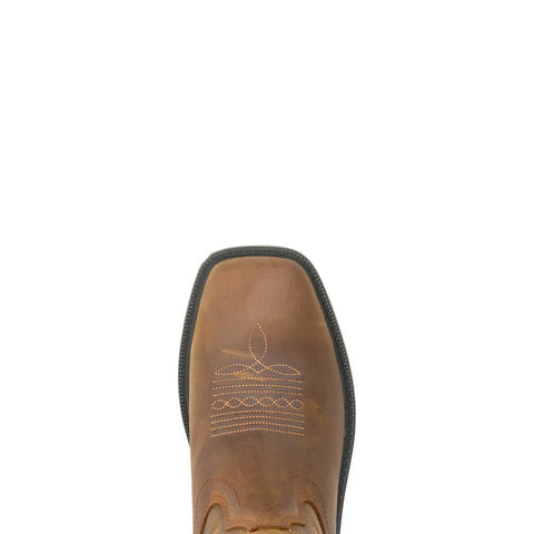 Wolverine Rancher Flag RWB Waterproof 10" Mens Brown Work & Safety Boots