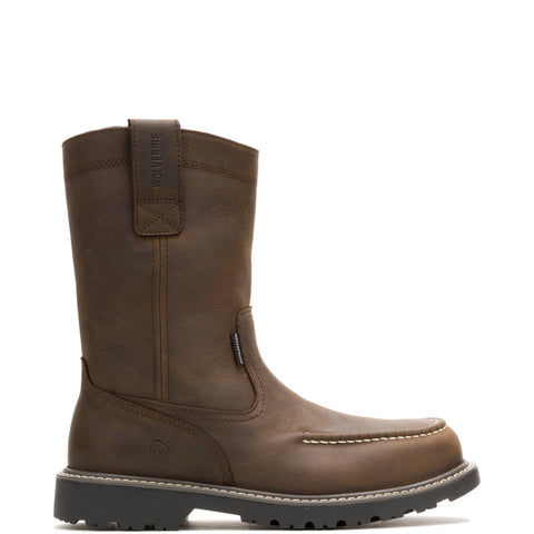 Wolverine Floorhand Moc W251054 Mens Brown Extra Wide Leather Work Boots
