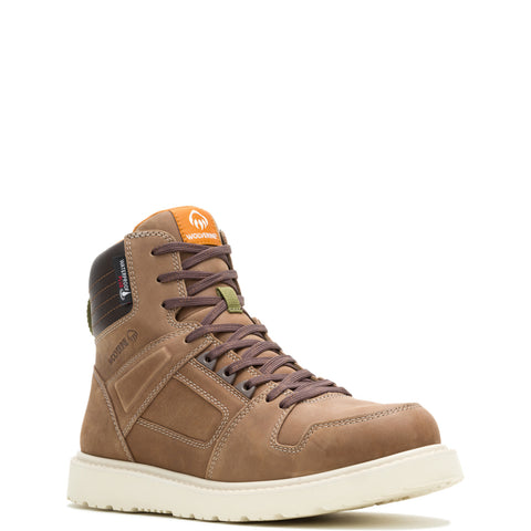 Wolverine Maker Wedge Waterproof 6" W251123 Mens Brown Work & Safety Boots