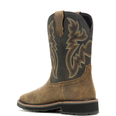 Wolverine Rancher Wing WP Steel Toe Mens Brown Wide Work & Safety Boots
