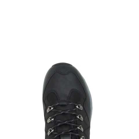 Wolverine Luton Hiker Waterproof Mid Mens Black Wide Leather Hiking Boots