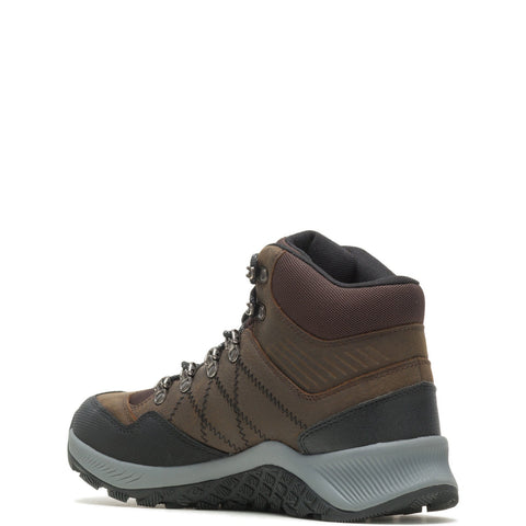 Wolverine Luton Hiker Waterproof Steel Toe Mid Mens Brown Hiking Boots