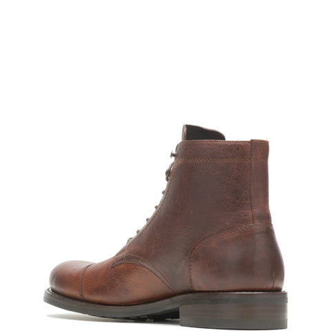 Wolverine BLVD Cap Toe Rugged W990114 Mens Brown Leather Casual Dress Boots