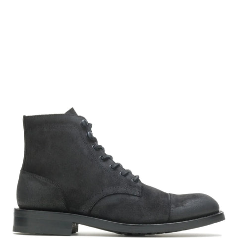 Wolverine BLVD Cap Toe Rugged W990169 Mens Black Leather Casual Dress Boots