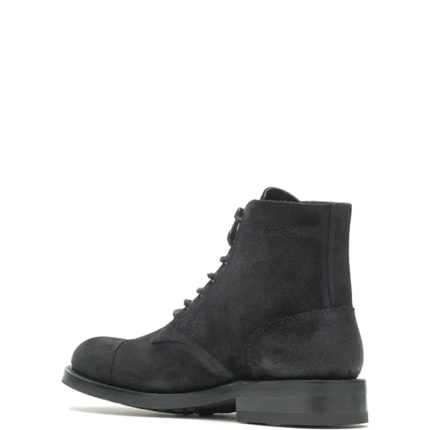 Wolverine BLVD Cap Toe Rugged W990169 Mens Black Leather Casual Dress Boots