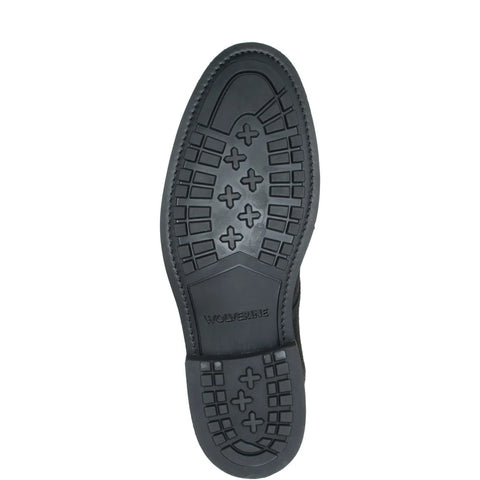 Wolverine BLVD Cap Toe Rugged W990169 Mens Black Leather Casual Dress Boots