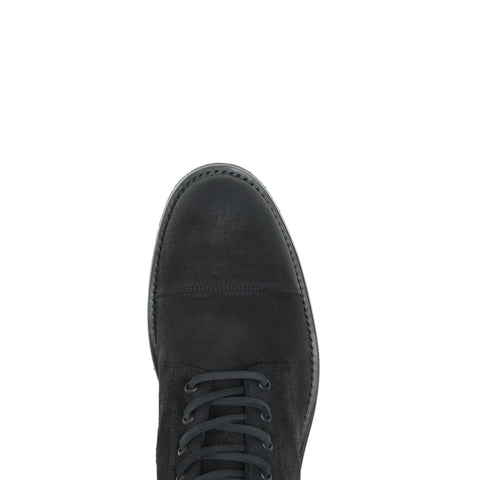 Wolverine BLVD Cap Toe Rugged W990169 Mens Black Leather Casual Dress Boots
