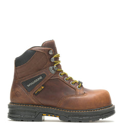Wolverine Hellcat Ultraspring WP CarbonMax 6" Womens Brown Wide Work Boots