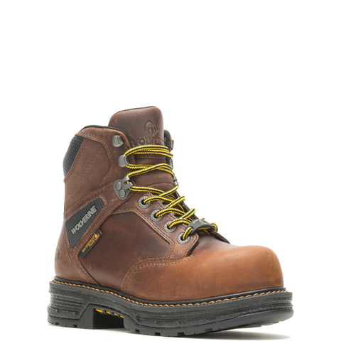 Wolverine Hellcat Ultraspring WP CarbonMax 6" Womens Brown Work Boots