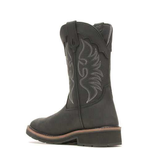 Wolverine Rancher Steel Toe Wellington WP W231029 Womens Black Work Boots