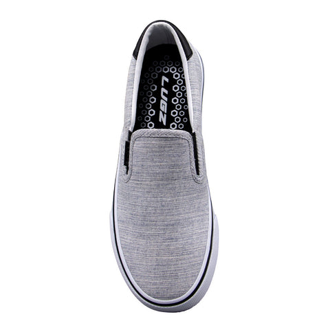 Lugz Clipper WCLIPRTC-060 Womens Gray Canvas Lifestyle Sneakers Shoes