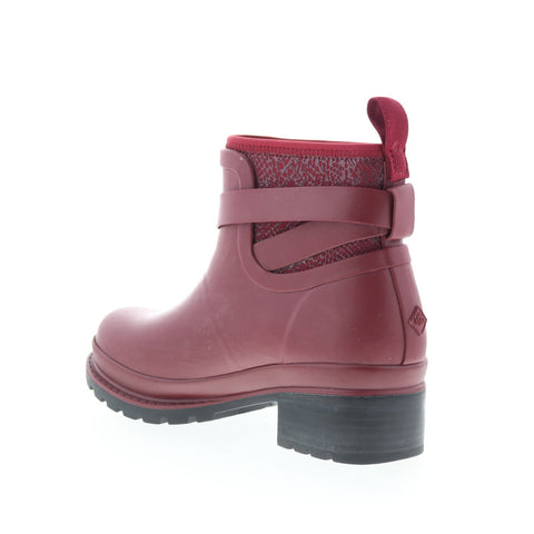 Original Muck Liberty Ankle Rubber WP Womens Red Ankle & Booties Boots