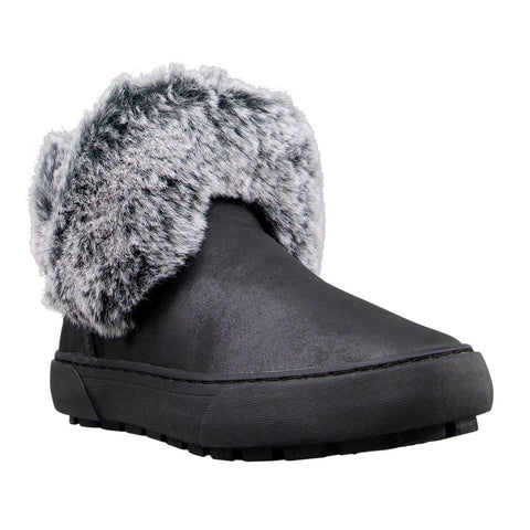 Lugz Sprig WSPRID-069 Womens Black Synthetic Slip On Ankle & Booties Boots