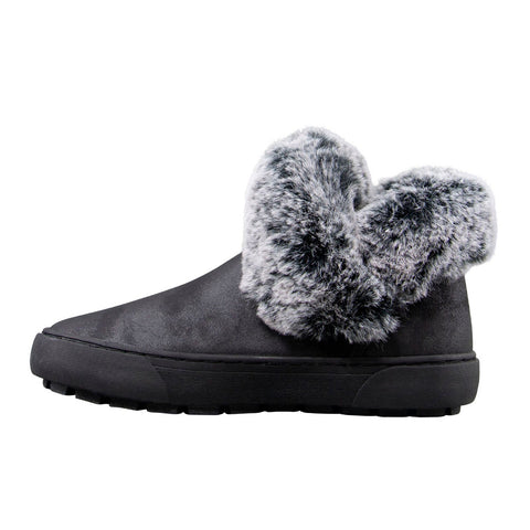 Lugz Sprig WSPRID-069 Womens Black Synthetic Slip On Ankle & Booties Boots