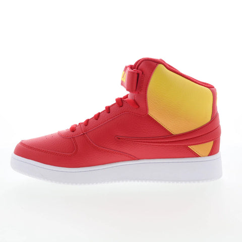 Fila A-High Fade 1BM01764-635 Mens Red Synthetic Lifestyle Sneakers Shoes