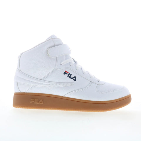Fila A-High Gum 1BM01765-125 Mens White Synthetic Lifestyle Sneakers Shoes