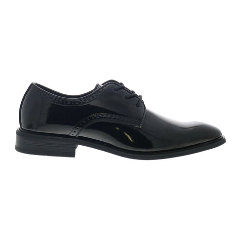 La Milano Payton Tuxedo A11875 Mens Black Oxfords & Lace Ups Plain Toe Shoes