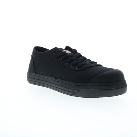 Avenger Blade 6 Eye Carbon Toe EH SR Mens Black Wide Work & Safety Shoes