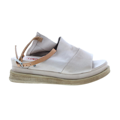 A.S. 98 Lira A15027-101 Womens Beige Leather Slingback Sandals Shoes