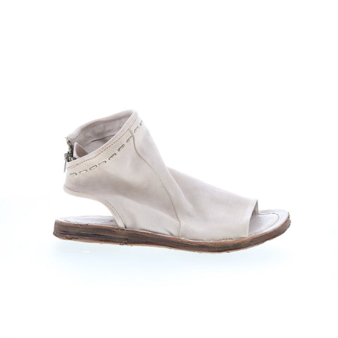 A.S. 98 Rhodes A16036-101-6916 Womens White Leather Gladiator Sandals Shoes