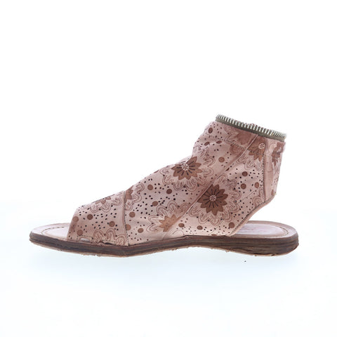 A.S. 98 Ritchie A16040-101-6363 Womens Brown Leather Mule Flats Shoes