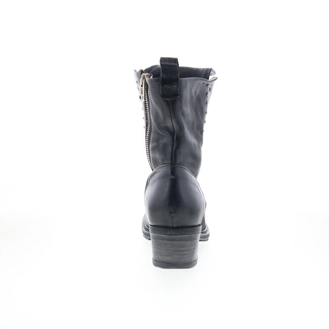 A.S. 98 Carlton A22214-101-6002 Womens Black Leather Casual Dress Boots
