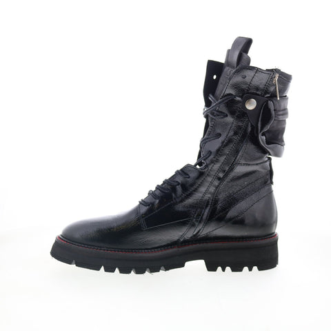 A.S. 98 Nader A31202-301-6002 Womens Black Leather Casual Dress Boots