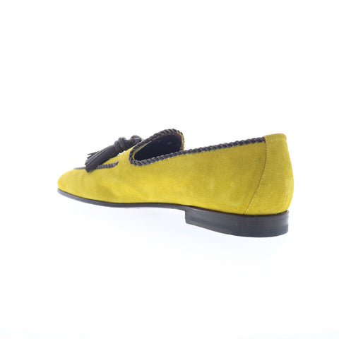 Zelli Italia Mostar Tassel A323086 Mens Yellow Loafers & Slip Ons Casual Shoes