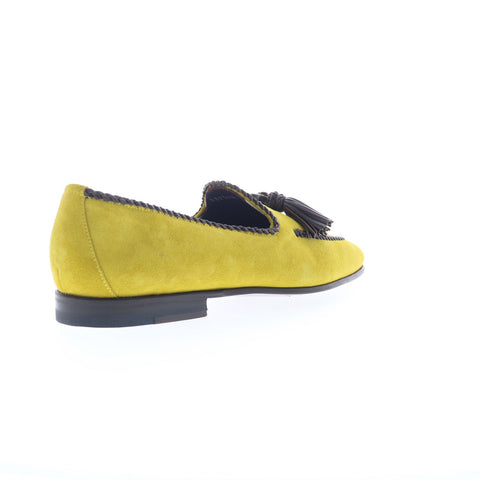 Zelli Italia Mostar Tassel A323086 Mens Yellow Loafers & Slip Ons Casual Shoes