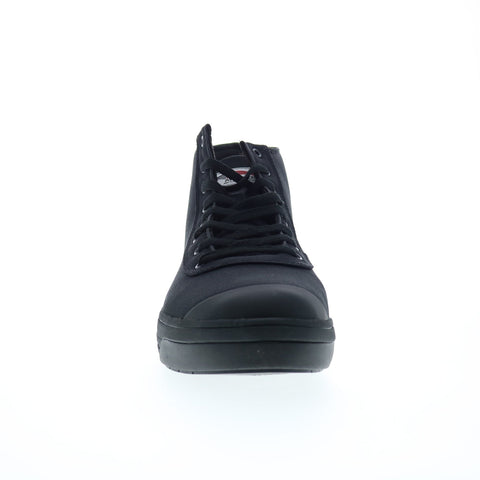 Avenger Blade 8 Eye Soft Toe A4104 Mens Black Canvas Work & Safety Shoes