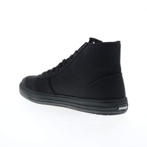 Avenger Blade 8 Eye Soft Toe A4104 Mens Black Canvas Work & Safety Shoes