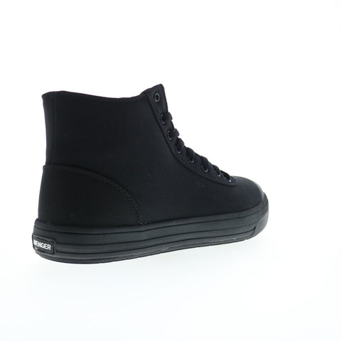 Avenger Blade 8 Eye Soft Toe A4104 Mens Black Canvas Work & Safety Shoes