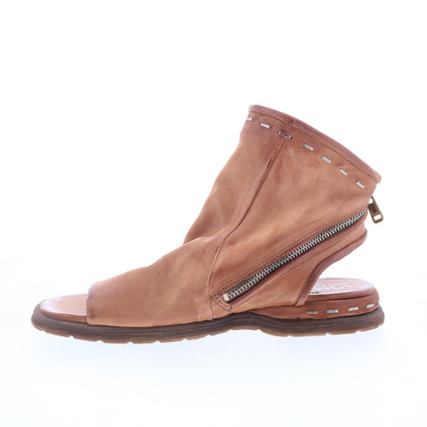 A.S. 98 Maxie A46001-101-6871 Womens Brown Leather Gladiator Sandals Shoes
