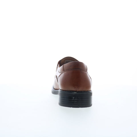 La Milano A65616 Mens Brown Leather Slip On Loafers & Slip Ons Casual Shoes